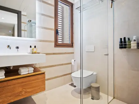 Maison mitoyenne moderne, vue montagne - 8 pers. - Photo 23