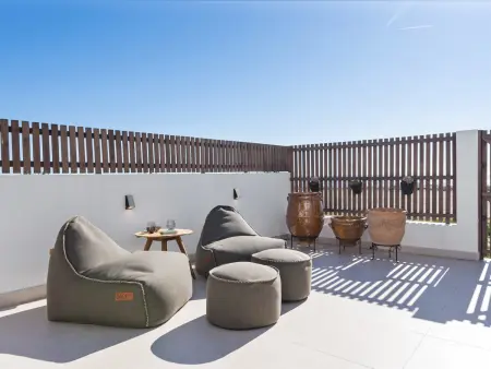 Maison de ville en bord de mer, vue plage, Gite 4 personnes à Estepona - Photo 2