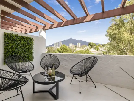 Penthouse vue montagne - pers., Appartement 6 personnes à Marbella - Photo 9