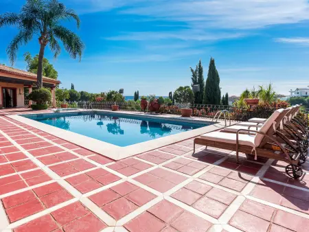 Grande villa vue montagne - 18 pers., Villa 18 personnes à Estepona - Photo 3