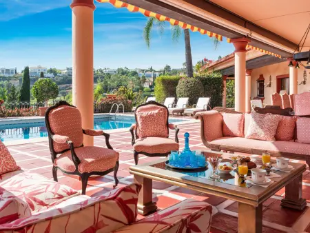 Grande villa vue montagne - 18 pers., Villa 18 personnes à Estepona - Photo 5