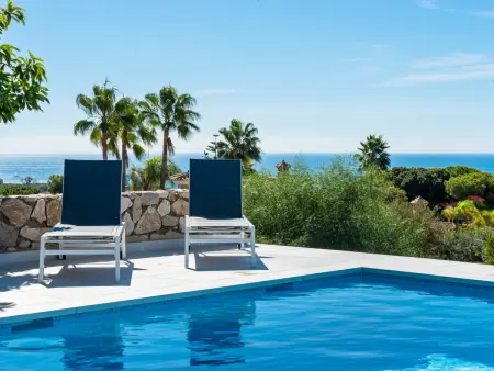 Villa avec piscine et clim, vue mer - 10 pers., Villa 10 personnes à Marbella - Photo 2