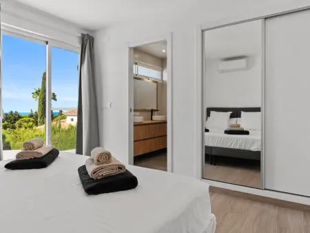 Villa avec piscine et clim, vue mer - 10 pers., Villa 10 personnes à Marbella - Photo 19