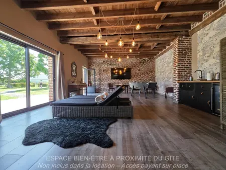 Gîte avec parking privé et spa - 11 pers., Gite 11 personnes à BRUILLE LEZ MARCHIENNES - Photo 5