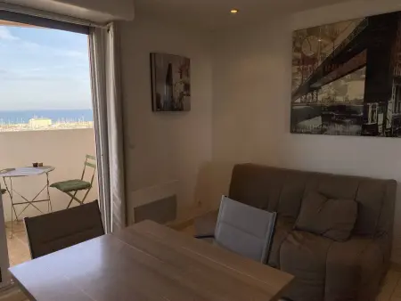 Studio avec vue panoramique - 4 pers., Appartement 4 personnes à Canet en Roussillon - Photo 4