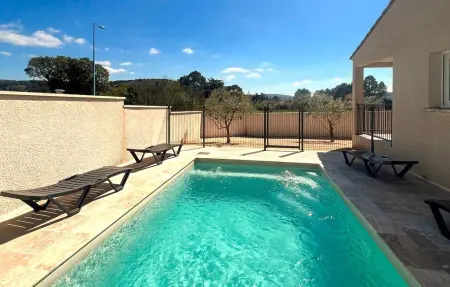 Maison avec piscine privée, Maison 6 personnes à Sampzon - Photo 7