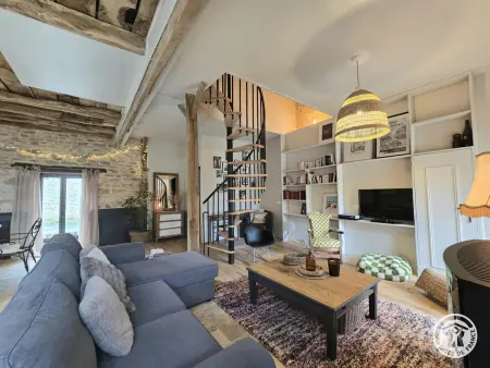 Maison charmante au cœur du village - 6 pers., Gite 6 personnes à Nadaillac - Photo 2