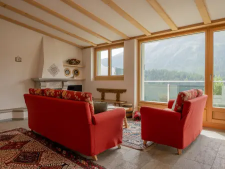 Chesa Spuonda Verde 1.7, Appartement 4 personnes à St. Moritz - Photo 8