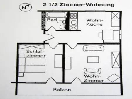 Ferienwohnung WÜEST, Appartement 4 personnes à Scuol - Photo 23