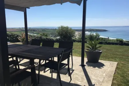 Villa de vacances avec vue mer panoramique à 180° à Telgruc-sur-Mer, Villa de vacances avec vue mer panoramique à 180° à Telgruc-sur-Mer - Photo 5