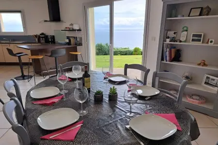 Villa de vacances avec vue mer panoramique à 180° à Telgruc-sur-Mer, Villa de vacances avec vue mer panoramique à 180° à Telgruc-sur-Mer - Photo 10