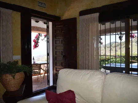 Maison vue mer et montagne - 6 pers., Gite 6 personnes à Cómpeta - Photo 8