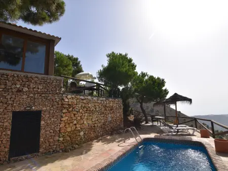 Maison en pierre vue spectaculaire - 2 pers., Gite 2 personnes à Cómpeta - Photo 8