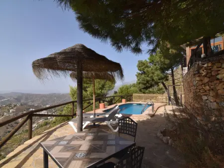 Maison en pierre vue spectaculaire - 2 pers., Gite 2 personnes à Cómpeta - Photo 11