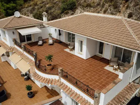 Villa, vue panoramique, piscine clim - 6 pers., Gite 6 personnes à Cómpeta - Photo 10