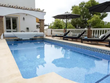 Villa, vue panoramique, piscine clim - 6 pers., Gite 6 personnes à Cómpeta - Photo 18
