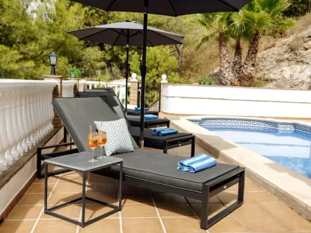 Villa, vue panoramique, piscine clim - 6 pers., Gite 6 personnes à Cómpeta - Photo 19