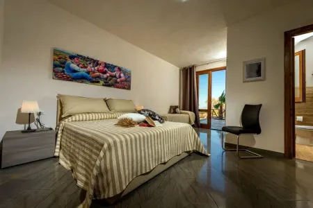 Villa Le Muse Otto, Villa en Sicile proche de la baie Guidaloca - Photo 17