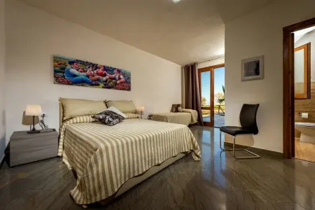 Villa Le Muse Otto, Villa en Sicile proche de la baie Guidaloca - Photo 19