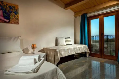 Villa Le Muse Otto, Villa en Sicile proche de la baie Guidaloca - Photo 23