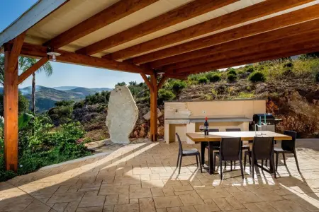 Villa Le Muse Otto, Villa en Sicile proche de la baie Guidaloca - Photo 27