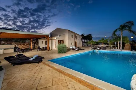 Villa Le Muse Otto, Villa en Sicile proche de la baie Guidaloca - Photo 38