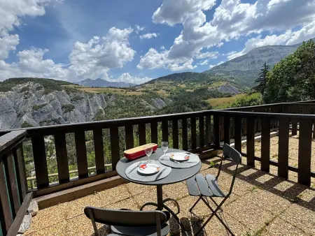 Studio fonctionnel, vue montagne - 4 pers., Appartement 4 personnes à Enchastrayes - Photo 1