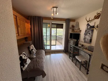 Studio fonctionnel, vue montagne - 4 pers., Appartement 4 personnes à Enchastrayes - Photo 8