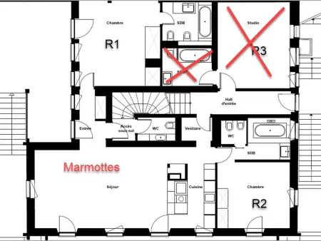 Chalet François, (Champery)., Appartement 4 personnes à Champery - Photo 13
