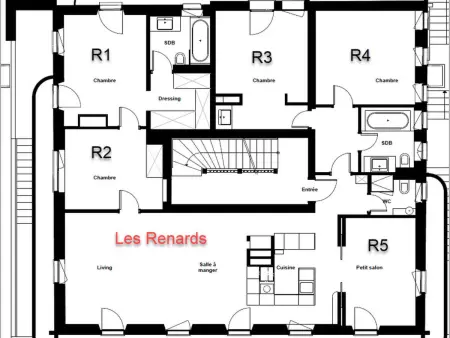 Chalet François, (Champery)., Appartement 7 personnes à Champery - Photo 16