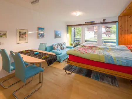 Silence / Studio Türkis, (Grächen), 1024, Appartement 2 personnes à Grächen - Photo 11