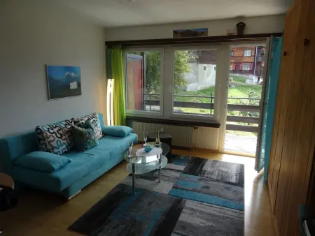 Silence / Studio Türkis, (Grächen), 1024, Appartement 2 personnes à Grächen - Photo 15
