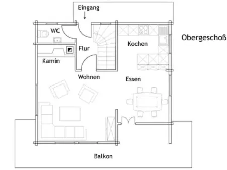 Chalet  Sandrine , (Grächen). 6-Bettwohnung, Maison 6 personnes à Grächen - Photo 13