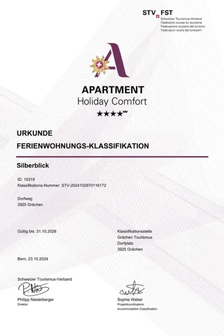Silberblick, (Grächen),, Appartement 2 personnes à Grächen - Photo 1