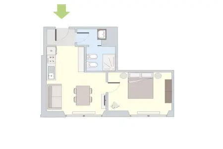 MILAN-BERGONZOLI-DANCE, Appartement Cosy AC- 1BDR/4P - Milano Centrale - Photo 12