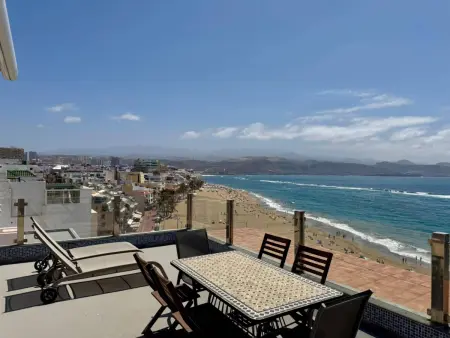 Appartement spacieux, vue mer - 8 pers., Appartement 8 personnes à Las Palmas de Gran Canaria - Photo 2