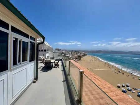 Appartement spacieux, vue mer - 8 pers., Appartement 8 personnes à Las Palmas de Gran Canaria - Photo 3