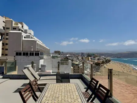 Appartement spacieux, vue mer - 8 pers., Appartement 8 personnes à Las Palmas de Gran Canaria - Photo 6