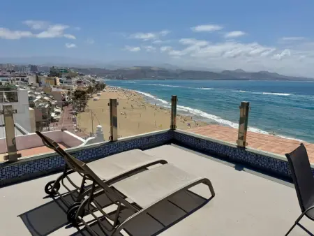 Appartement spacieux, vue mer - 8 pers., Appartement 8 personnes à Las Palmas de Gran Canaria - Photo 7