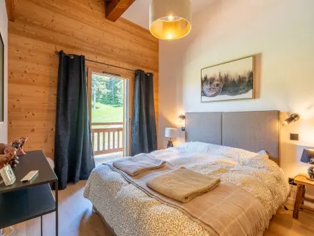 Demi-chalet ski aux pieds, vue montagne - 8 pers. - Photo 5