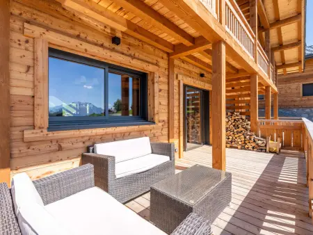 Demi-chalet ski aux pieds, vue montagne - 8 pers. - Photo 9