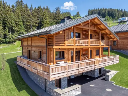 Demi-chalet ski aux pieds, vue montagne - 8 pers. - Photo 11