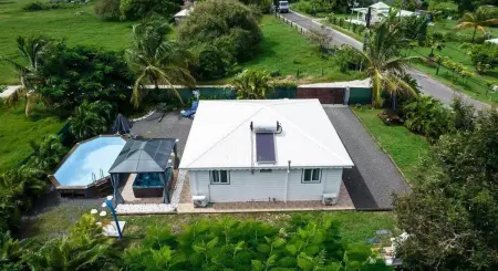 Maison avec piscine privée à Saint-François, Maison 6 personnes à Saint François - Photo 1