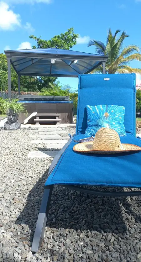 Maison avec piscine privée à Saint-François, Maison 6 personnes à Saint François - Photo 12