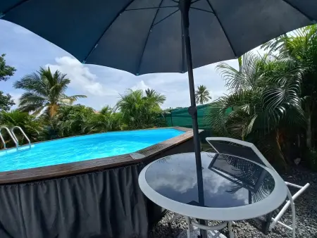 Maison avec piscine privée à Saint-François, Maison 6 personnes à Saint François - Photo 17
