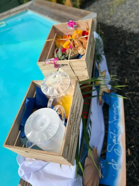 Maison avec piscine privée à Saint-François, Maison 6 personnes à Saint François - Photo 36