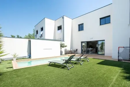 Villa Hestia, Villa Contemporaine avec piscine privée à Montpellier - Photo 5