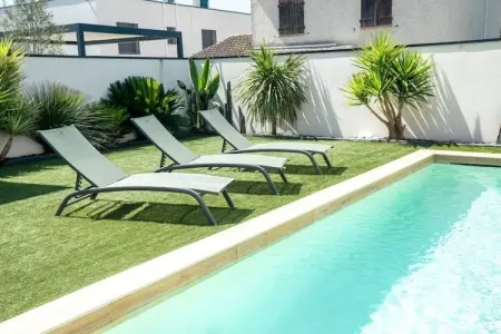 Villa Hestia, Villa Contemporaine avec piscine privée à Montpellier - Photo 16