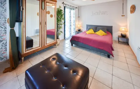 Maison avec piscine privée, Maison 6 personnes à Bédoin - Photo 13