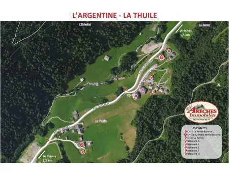 Chalet spacieux avec parking - 13 pers., Chalet 13 personnes à Arêches Beaufort - Photo 11
